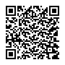 Código QR para número de teléfono +27100206054