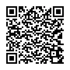 Código QR para número de teléfono +27100650020