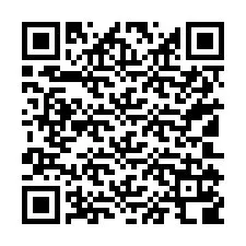 QR код за телефонен номер +27101108210