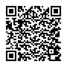 Codice QR per il numero di telefono +27101400676