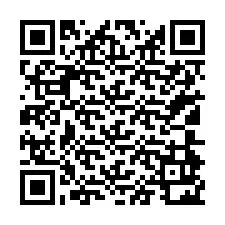 QR код за телефонен номер +27104922001