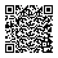 QR kód a telefonszámhoz +27104922022