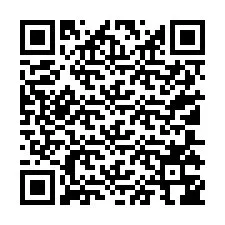 Codice QR per il numero di telefono +27105346718