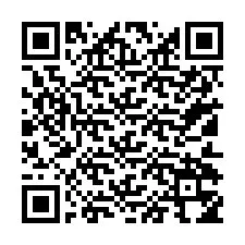 QR-kood telefoninumbri jaoks +27110354601