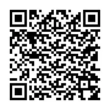 QR kód a telefonszámhoz +27110354656