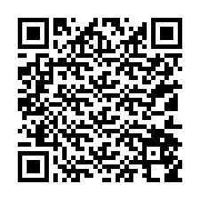 Codice QR per il numero di telefono +27110558700