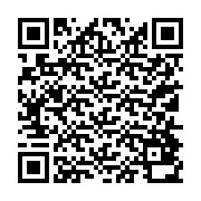 QR код за телефонен номер +27114830678