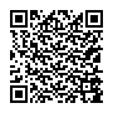 電話番号のQRコード +27115585825