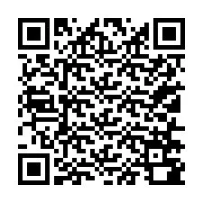 Codice QR per il numero di telefono +27116780639