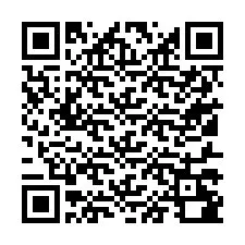 Código QR para número de teléfono +27117280006