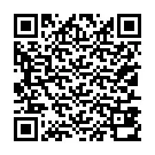 Kode QR untuk nomor Telepon +27117830039