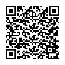 Codice QR per il numero di telefono +27118831273