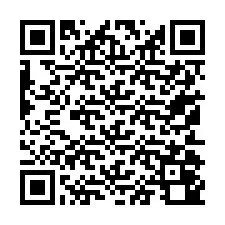 QR kód a telefonszámhoz +27150040113