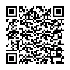 QR Code pour le numéro de téléphone +27210036840