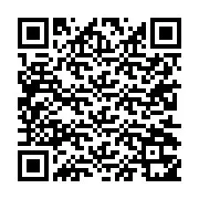 Código QR para número de teléfono +27210351386