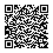 Código QR para número de teléfono +27210351392