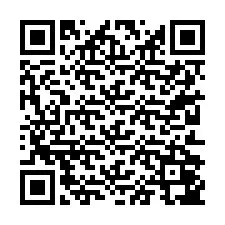 QR код за телефонен номер +27212047244