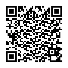Código QR para número de teléfono +27212850010