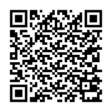 QR Code pour le numéro de téléphone +27215031030