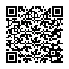 Codice QR per il numero di telefono +27215043003