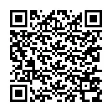 QR-код для номера телефона +27217538542