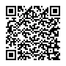 QR Code pour le numéro de téléphone +27218357062