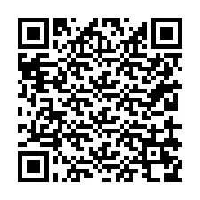 QR kód a telefonszámhoz +27219278001