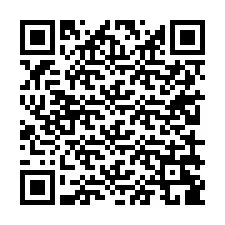 Codice QR per il numero di telefono +27219289896