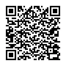 Código QR para número de teléfono +27310032897