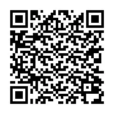 Código QR para número de teléfono +27310034292