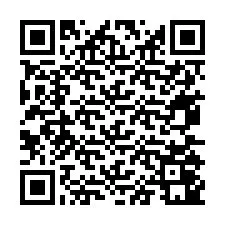 QR Code for Phone number +27475041320