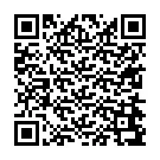 Código QR para número de teléfono +27614697088