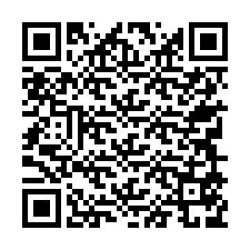 QR-kood telefoninumbri jaoks +27749579074