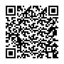 Código QR para número de teléfono +27871148161