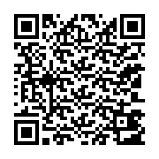 QR-code voor telefoonnummer +31103403016