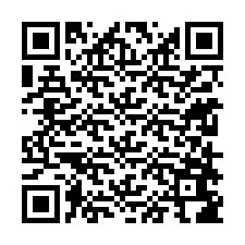 QR-koodi puhelinnumerolle +31618686378