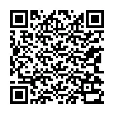 QR Code pour le numéro de téléphone +33140330103
