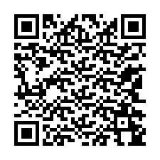 QR код за телефонен номер +33142244563