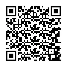 QR-code voor telefoonnummer +33143843352