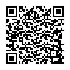 Código QR para número de teléfono +33148583232