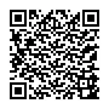 QR kód a telefonszámhoz +33155942080