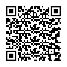 QR kód a telefonszámhoz +33160374210