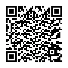 QR kód a telefonszámhoz +33170617701