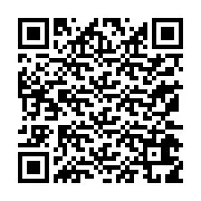 QR Code pour le numéro de téléphone +33170619862