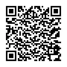 QR код за телефонен номер +33170834881