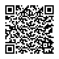 Kod QR dla numeru telefonu +33170921290