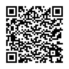 QR код за телефонен номер +33172424605