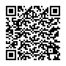 QR код за телефонен номер +33172424624