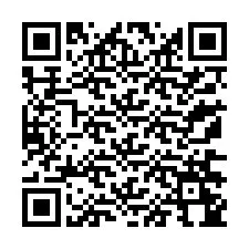 QR код за телефонен номер +33176244640