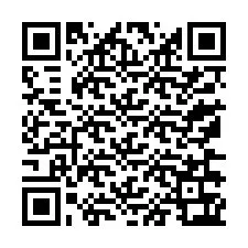 Código QR para número de teléfono +33176363128